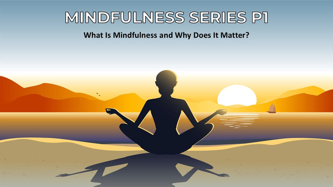 Picture of individual practising mindfulness