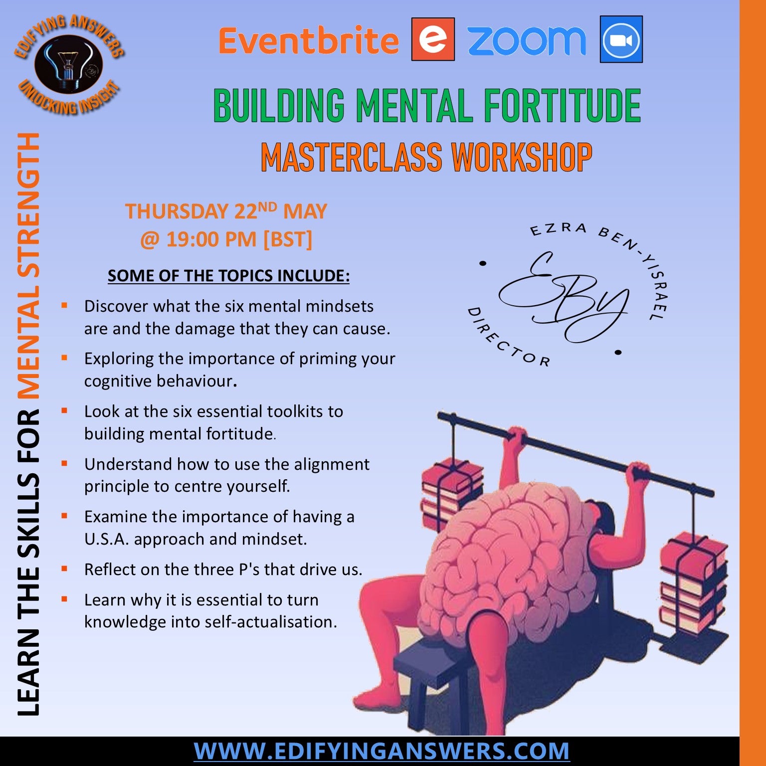 Building Mental Fortitude Masterclass Webinar