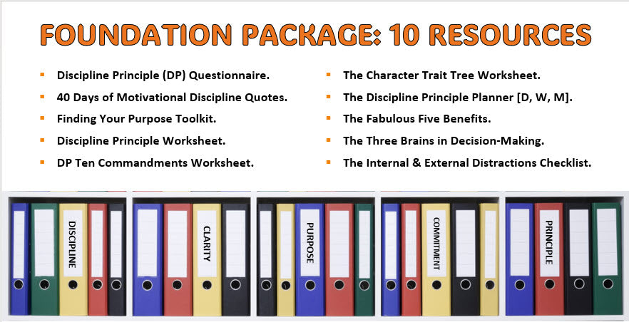 The Discipline Principle Masterclass Programme [Foundation Package]