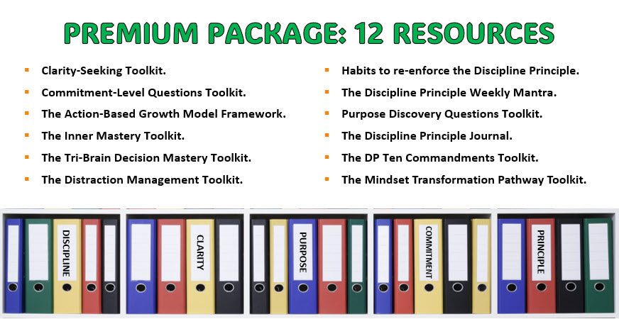 The Discipline Principle Masterclass Programme [Premium Package]
