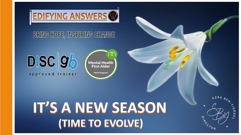 Its a New Season (Time to Evolve) Webinar
