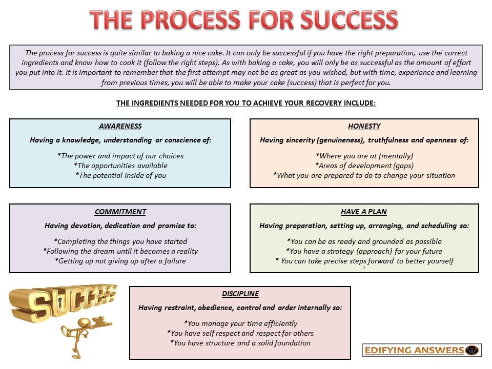 The process of success - Edifying Answers
